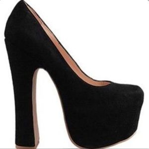 Black dolce vita heels - size 7.5
